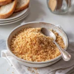 The best Gluten Free Bread Crumbs – Easy and Delicious 9 Gluten free bread crumbs in rustic bowl with fresh gluten free bread