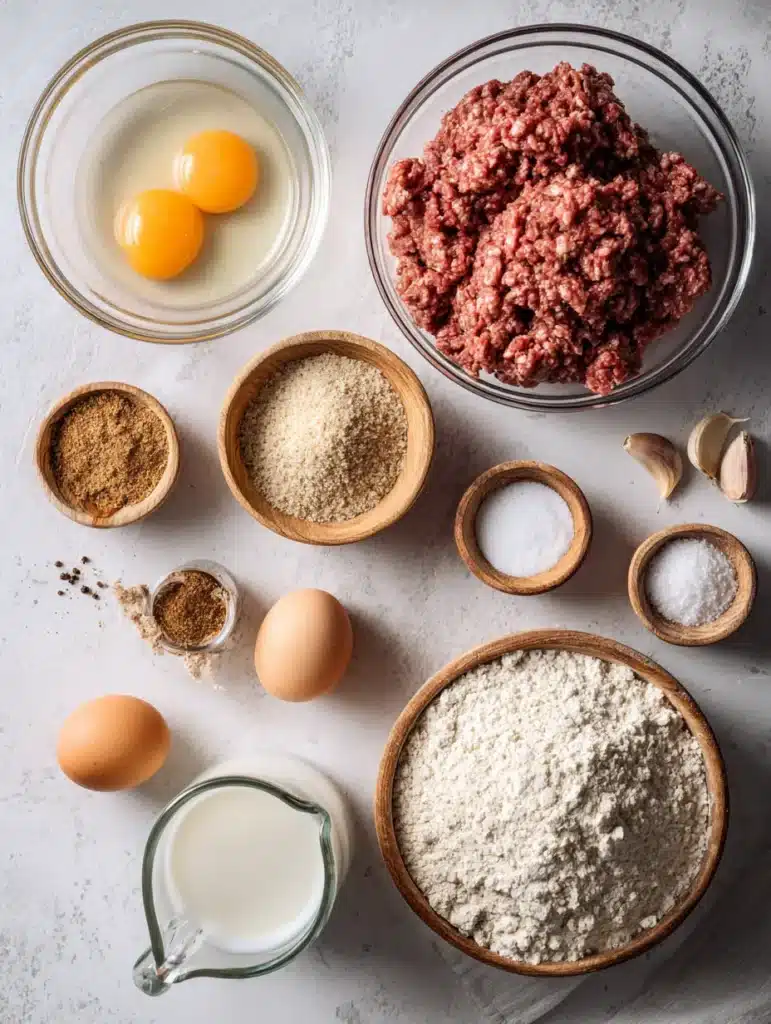 gluten free meatball ingredients