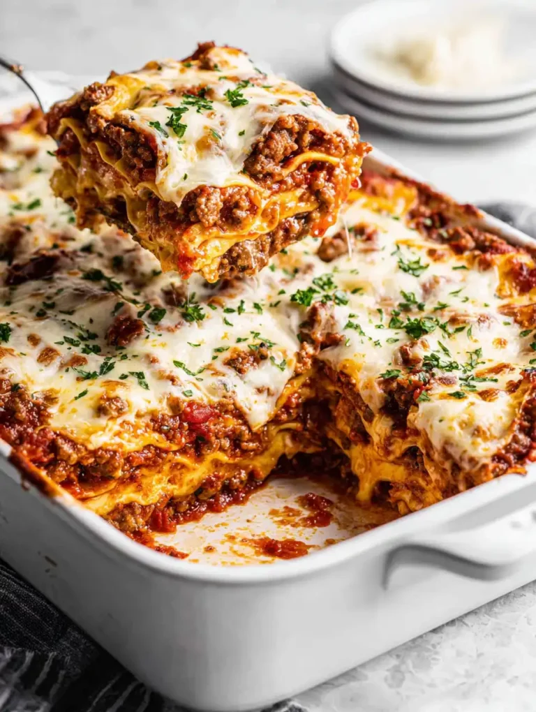 Easy Homemade Gluten free lasagna noodles