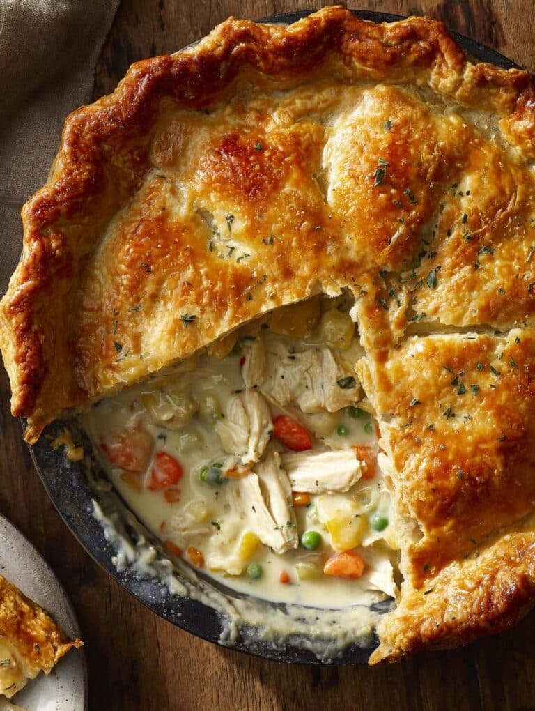 Chicken Pot Pie Recipe with Cream of Chicken Soup