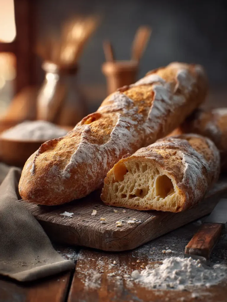 Crusty Gluten Free French Bread Baguettes