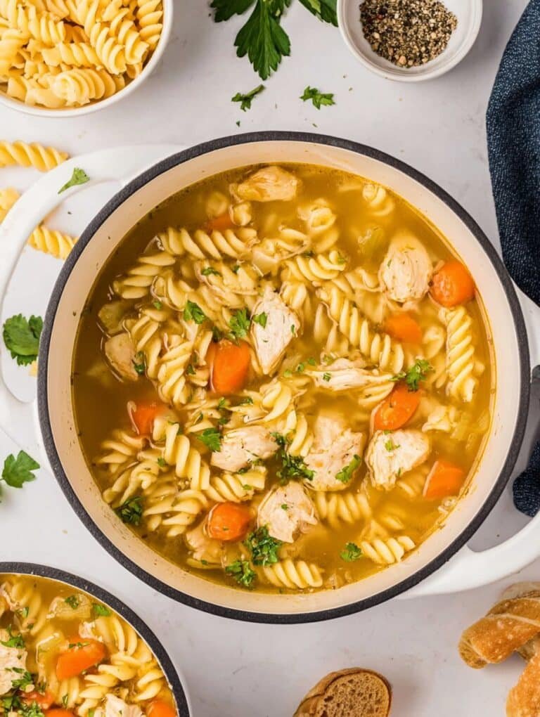 Gluten free chicken noodle soup