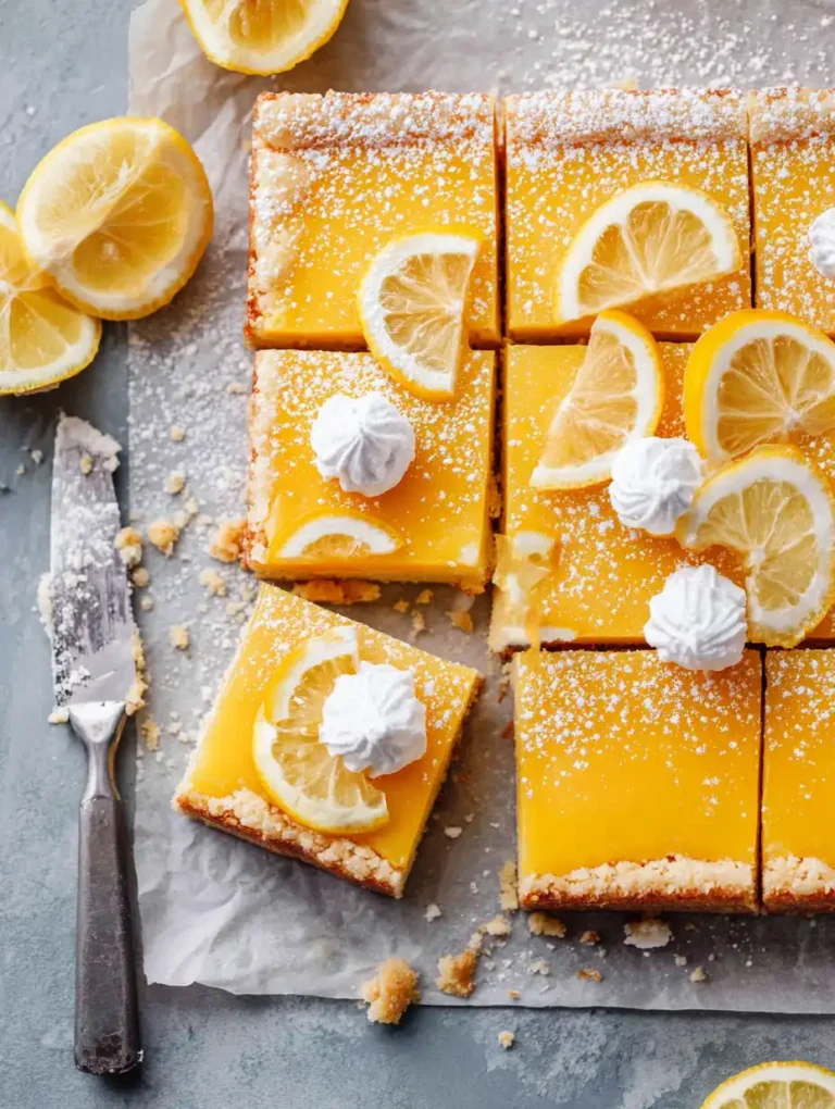 Gluten free lemon bars 8 Gluten free lemon bars